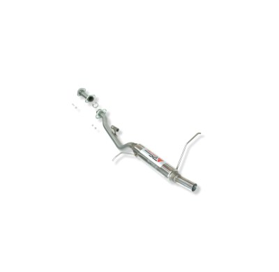 Escape Trasero Inoxidable Grupo-N Competicion / Bmw 318ti E-36 1.8 16v Compact 10/94-08/96 Rc Racing