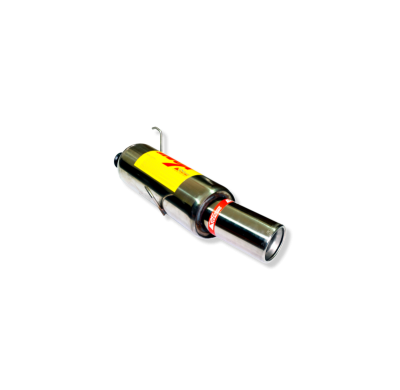 Escape Trasero Inoxidable / Peugeot 206 1.9i Diesel 98- Rc Racing