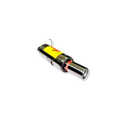 Escape Trasero Inoxidable / Peugeot 206cc / Peugeot 206 1.6i 16v 00- Rc Racing