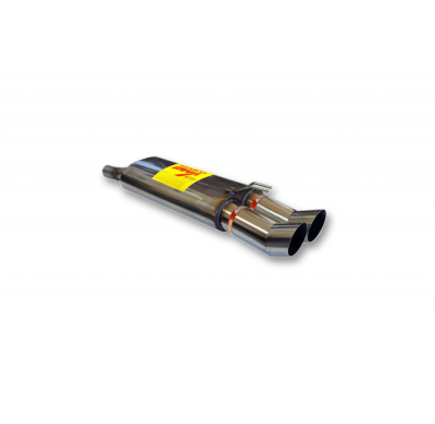 Escape Trasero Inoxidable / Fiat Bravo 1.6i 16v 95- Rc Racing