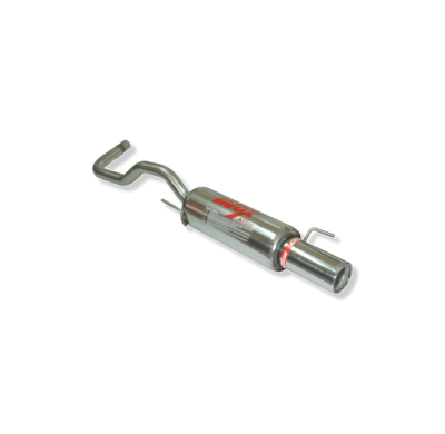 Escape Trasero Inoxidable / Seat Ibiza 1.9 Diesel 07/96-00 Rc Racing