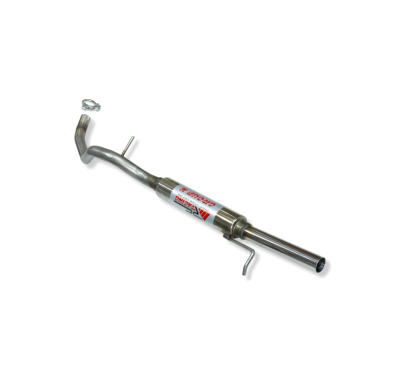 Escape Trasero Inoxidable Grupo-N Competicion / Volkswagen Beetle / Volkswagen Golf Iv / Seat Leon / Audi A3 1.6i 8v 08/98-07/99