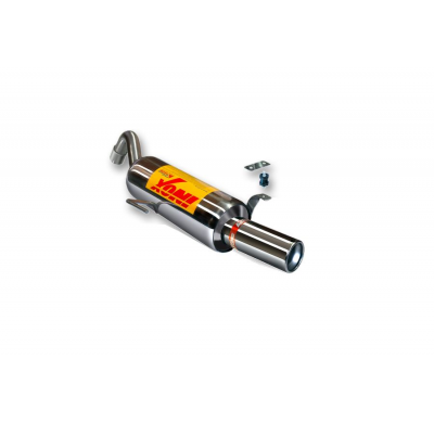 Escape Trasero Inoxidable / Renault Clio Ii Sport 2.0i Rs 16v 03- Rc Racing