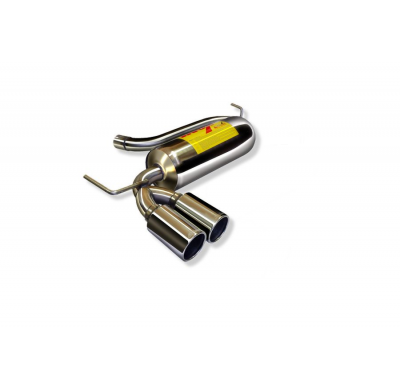 Escape Trasero Inoxidable / Volkswagen Golf Iv 2.3i Vr5 4*4 43525 Rc Racing