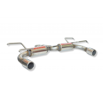 Escape Trasero Inoxidable Grupo-N Competicion / Mazda Mx5 1.8i 16v 11/05-10/08 Rc Racing