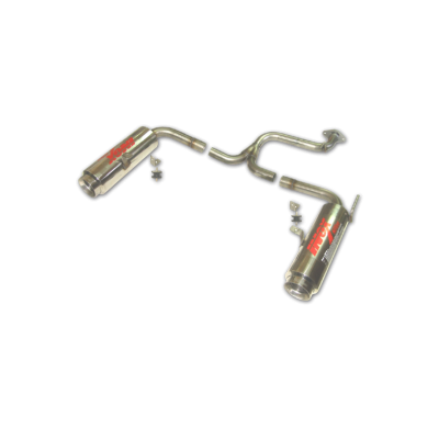 Escape Trasero Inoxidable No Homologado / Toyota Celica 1.8i 16v Vvt-I 00- Rc Racing