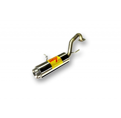 Escape Trasero Inoxidable No Homologado / Hyundai Coupe 1.6i 16v Fx 02- Rc Racing