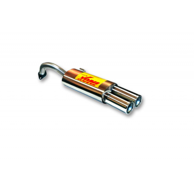 Escape Trasero Inoxidable / Hyundai Coupe 1.6i 16v Fx 02- Rc Racing