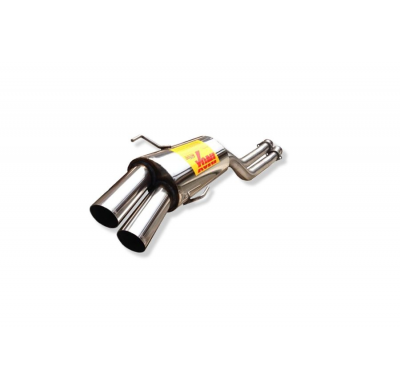 Escape Trasero Inoxidable No Homologado / Bmw M3 E-36 3.2 24v Cabrio 96-99 Rc Racing