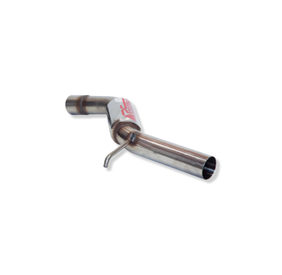 Escape Trasero Inoxidable Grupo-N Competicion / Volkswagen Golf Iv 2.8i Vr6 4*4 01/00- Rc Racing