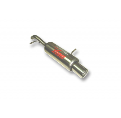 Escape Trasero Inoxidable No Homologado / Citroën C3 / Citroën C2 1.6i 16v Vts 07/04- Rc Racing