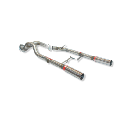 Escape Trasero Inoxidable Grupo-a Competicion / Renault Clio Ii Sport 2.0 16v 04- Rc Racing