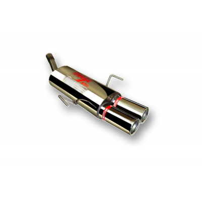 Escape Trasero Inoxidable No Homologado / Opel Astra H Gtc Coupe 1.9 Cdti 05- Rc Racing