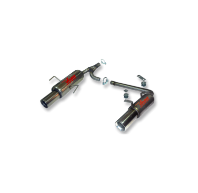 Escape Trasero Inoxidable No Homologado / Opel Astra H Gtc Coupe 1.9 Cdti 05- Rc Racing