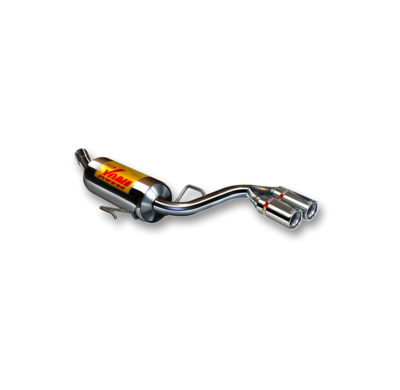 Escape Trasero Inoxidable No Homologado / Opel Astra H Gtc Coupe 1.9 Cdti 05- Rc Racing