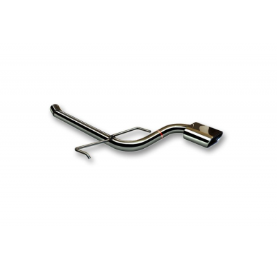 Escape Trasero Inoxidable No Homologado / Opel Astra H Gtc Coupe 1.9 Cdti 05- Rc Racing