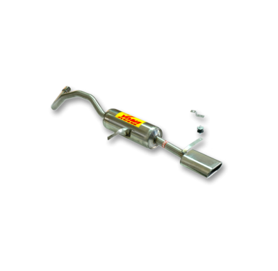 Escape Trasero Inoxidable No Homologado / Renault Scenic Ii / Renault Scenic / Renault Megane Ii 1.5 Dci 09/02-08/05 Rc Racing