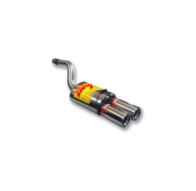 Escape Trasero Inoxidable No Homologado / Ford Focus Ii 2.0i 16v 04- Rc Racing