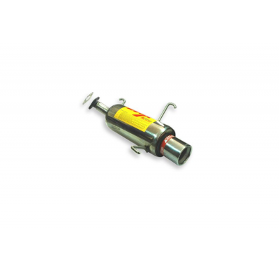 Escape Trasero Inoxidable No Homologado / Nissan Almera 1.4i 16v Porton Trasero 07/95-04/00 Rc Racing