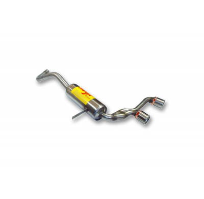 Escape Trasero Inoxidable No Homologado / Renault  Megane Ii / Renault Megane Ii  Sport 2.0i Rs Turbosport 43712 Rc Racing