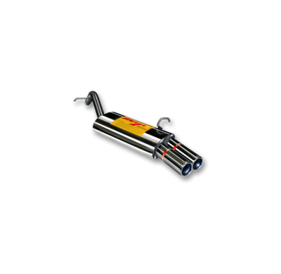 Escape Trasero Inoxidable No Homologado / Peugeot 207 1.4i 16v 07- Rc Racing