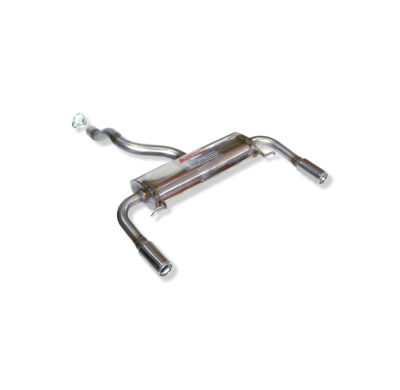 Escape Trasero Inoxidable No Homologado / Renault Clio / Renault Clio Iii Sport 2.0i Rs 16v 10- Rc Racing