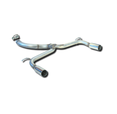 Escape Trasero Inoxidable Grupo-a Competicion / Ford Focus Ii St 2.5i Turbo 05- Rc Racing