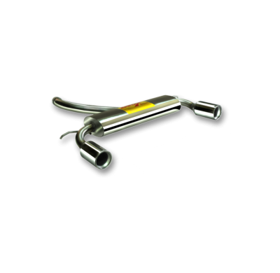 Escape Trasero Inoxidable No Homologado / Ford Focus Ii St 2.5i Turbo 05- Rc Racing