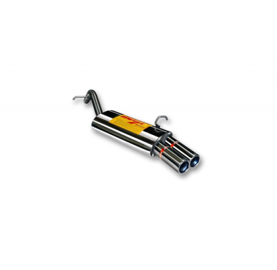 Escape Trasero Inoxidable No Homologado / Peugeot 207 1.6 Hdi 07- Rc Racing