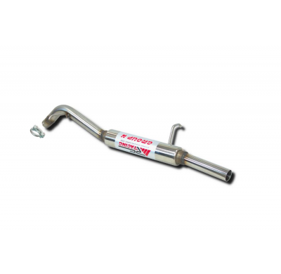 Escape Trasero Inoxidable Grupo-N Competicion / Peugeot 207 1.6 Hdi 07- Rc Racing