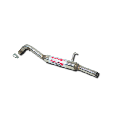 Escape Trasero Inoxidable Grupo-N Competicion / Peugeot 207 1.6 Hdi 07- Rc Racing