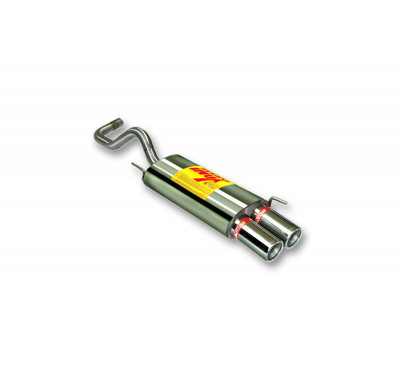 Escape Trasero Inoxidable No Homologado / Volkswagen Polo 1.6i 16v Gti 10/99-01 Rc Racing