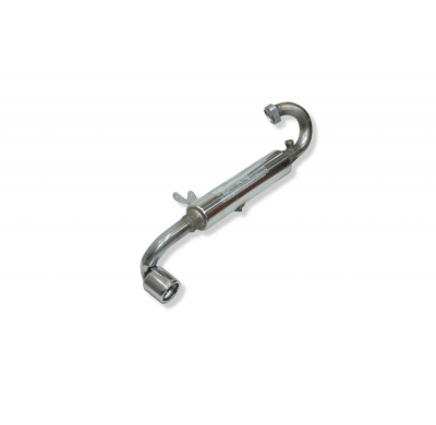 Escape Trasero Inoxidable No Homologado / Smart 450   Rc Racing