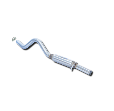 Escape Trasero Inoxidable Grupo-N Competicion / Renault Twingo Ii 1.5 Dci 10/10-09/14 Rc Racing