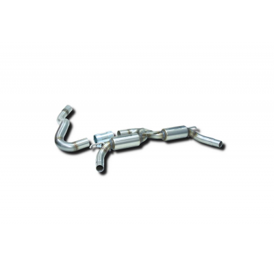 Escape Trasero Inoxidable Grupo-N Competicion / Renault Clio Iv Rs 200 Edc 1.6t 13- Rc Racing