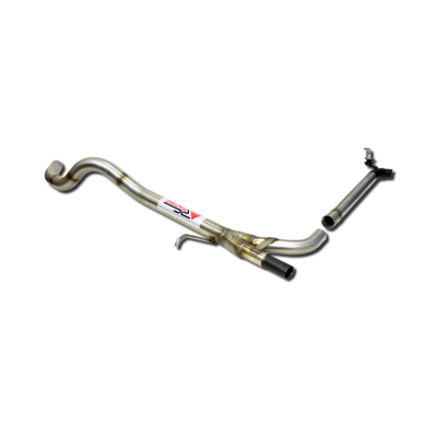 Escape Trasero Inoxidable Grupo-a Competicion / Renault Megane Iv Gt 1.6 Tce 15- Rc Racing