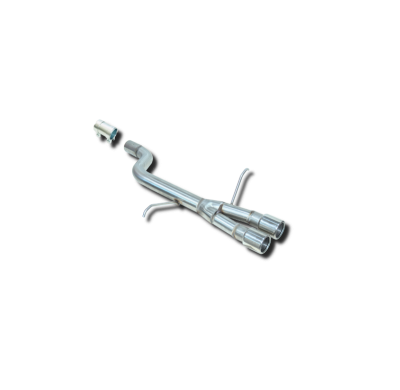 ESCAPE TRASERO INOXIDABLE BMW 328I E-46 2.0 24V FAMILIAR 150CV Año: 08/99-07/00 MºM52B206S4 GRUPO-A USO EXCLUSIVO PARA COMPETICI