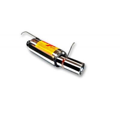 Escape Trasero Inoxidable / Citroën Ax 1.1 Gte 86-89 Rc Racing