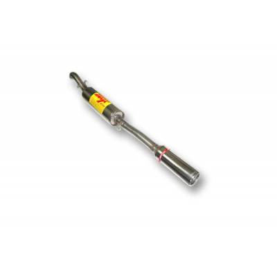 Escape Trasero Inoxidable / Seat Toledo 1.6i 8v 91-93 Rc Racing