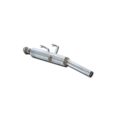 Escape Trasero Inoxidable Grupo-N Competicion / Peugeot 106 1.6i 8v Rallye 96-99 Rc Racing