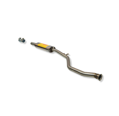 TRAMO INTERMEDIO CON SILENCIADO INOXIDABLE / PEUGEOT 206 2.0I 16V GTI   RC RACING