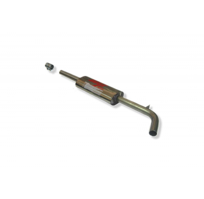 TRAMO INTERMEDIO CON SILENCIADO INOXIDABLE / RENAULT MEGANE II COUPE CABRIO 1.6I 16V 10/02- RC RACING