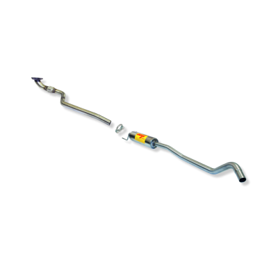 TRAMO INTERMEDIO CON SILENCIADO INOXIDABLE / OPEL CORSA C 1.0I 12V 43525 RC RACING