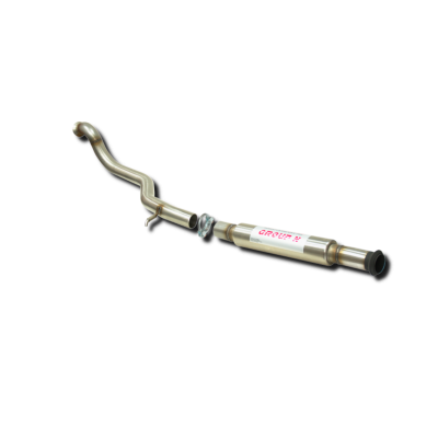 TRAMO INTERMEDIO CON SILENCIADO INOXIDABLE / PEUGEOT 206 RC 2.0I 16V 03- RC RACING