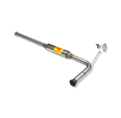 TRAMO INTERMEDIO CON SILENCIADO INOXIDABLE / RENAULT CLIO 1.8I 16V 91-92 RC RACING