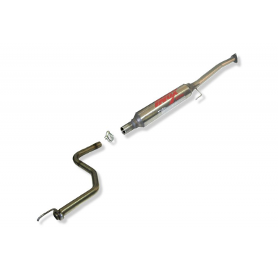 TRAMO INTERMEDIO CON SILENCIADO INOXIDABLE / HONDA CIVIC V  / HONDA CIVIC 1.6I 16V VTI 96-01 RC RACING