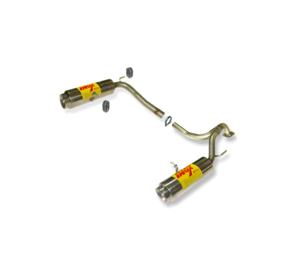 Escape Trasero Inoxidable / Hyundai Coupe 2.0i 16v Tipo: Gk 05- Rc Racing