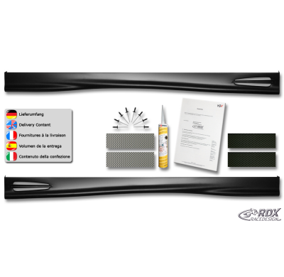 Taloneras RDX MAZDA 2 (DY) 2003-2007 "GT4"