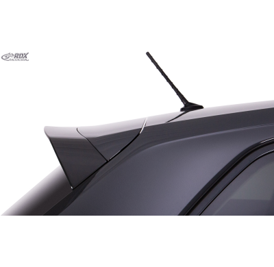 Alerón de techo RDX para alerón trasero de maletero VW Polo 2G Fabricado en plástico PUR-IHS. Incluye homologación TUV ABE y peg