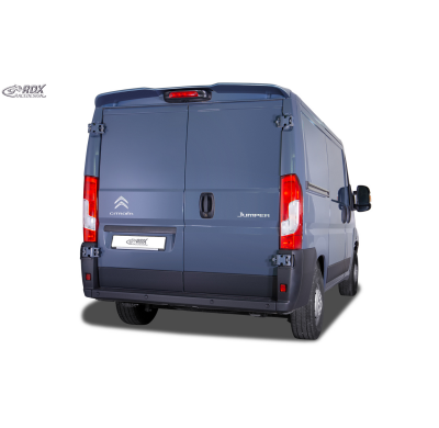 Alerón de Techo RDX para CITROEN Jumper, FIAT Ducato, OPEL, Movano, PEUGEOT Boxer (H1) Alerón Trasero de Maletero Fabricado en p